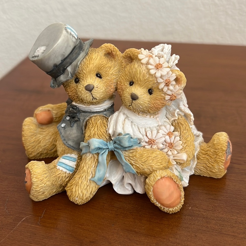 Cherished Teddies Bride & Groom💖